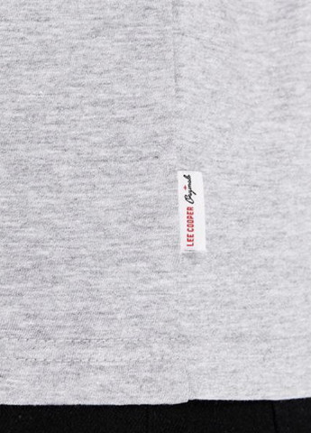 Светло-серая футболка Lee Cooper