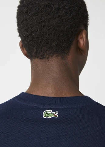 Темно-синя футболка Lacoste