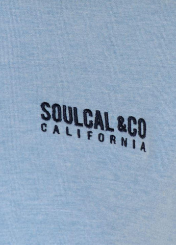 Светло-синяя футболка Soulcal & Co