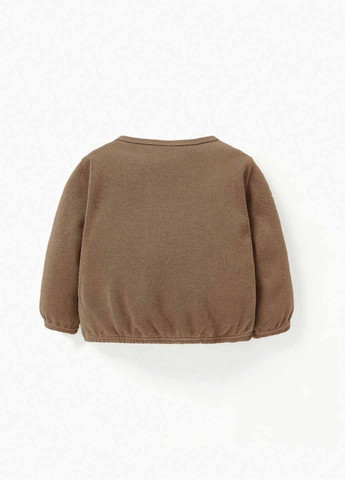 Коричневий демісезонний костюм (світшот, штани) брючний SHEIN