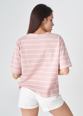 Рожева літня футболка Remix