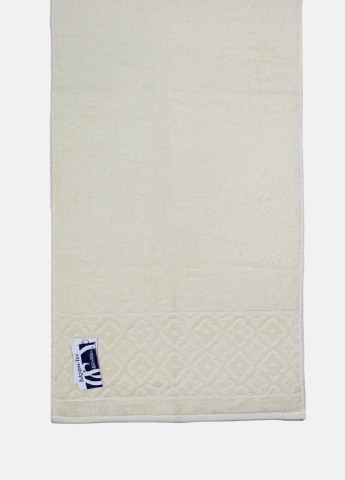 Полотенце махровое Lima, жаккардовое, с бордюром, кремовое, размер 70x140 cm Bulgaria-Tex бежевый