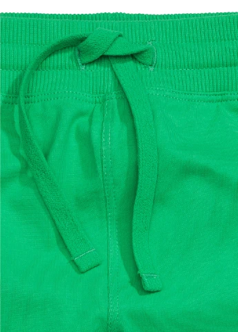 Салатовые спортивные демисезонные брюки джоггеры H&M