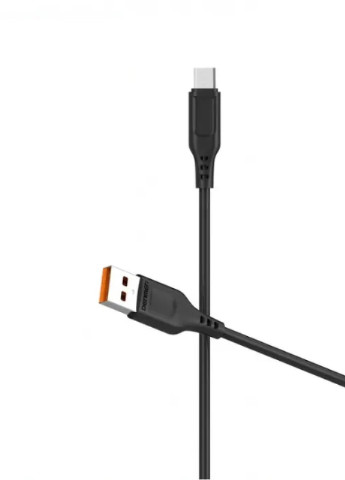 Кабель для заряджання та передачі даних Denmen D42V USB to Micro USB Чорний 1 м No Brand (255189500)