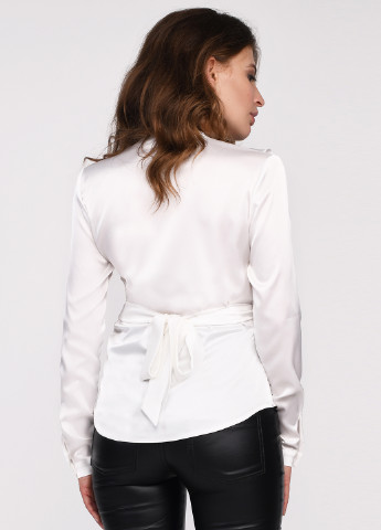 Молочная демисезонная блуза Carica