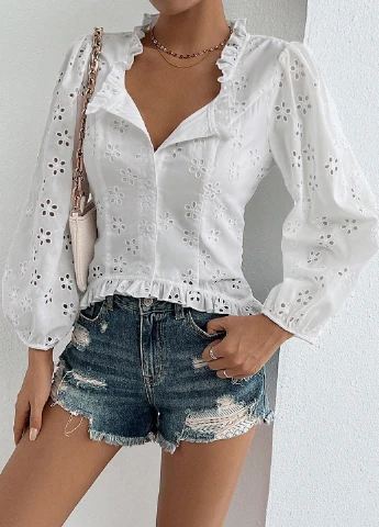 Біла блуза SHEIN