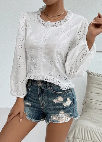 Біла блуза SHEIN