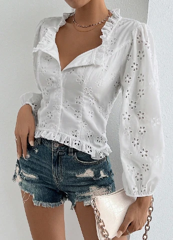 Біла блуза SHEIN