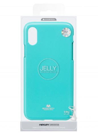 Чохол для Apple iPhone X / XS. Jelly Case. MINT Goospery для Apple iPhone X/XS. Jelly Case. MINT зелений