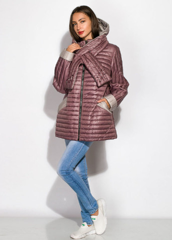 Светло-фиолетовая демисезонная куртка Time of Style