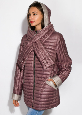 Светло-фиолетовая демисезонная куртка Time of Style