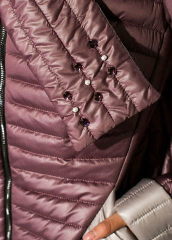 Светло-фиолетовая демисезонная куртка Time of Style