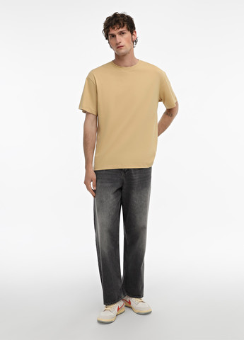 Горчичная футболка Promin