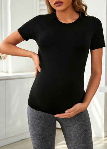 Футболка для беременных SHEIN - (347077648)