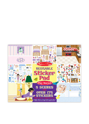 Наклейка Мой дом (175 шт.), 0,5х27,9х35,6 см Melissa & Doug (251711158)
