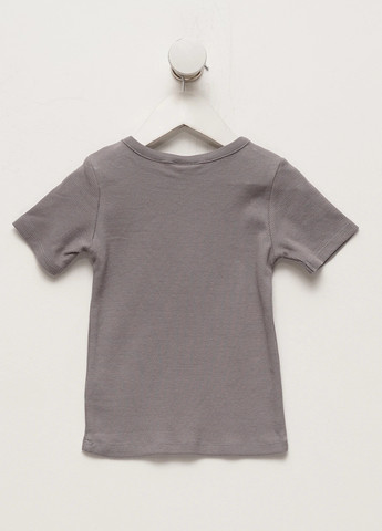 Серая летняя футболка H&M