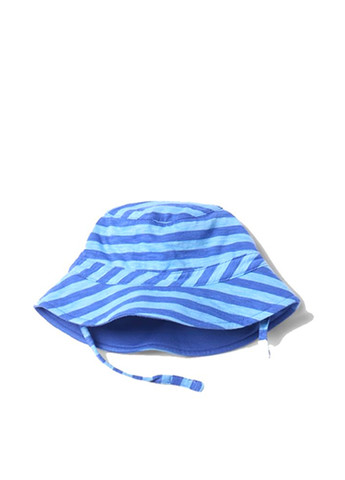 Синій літній комплект (футболка, шорти, панама) Gap