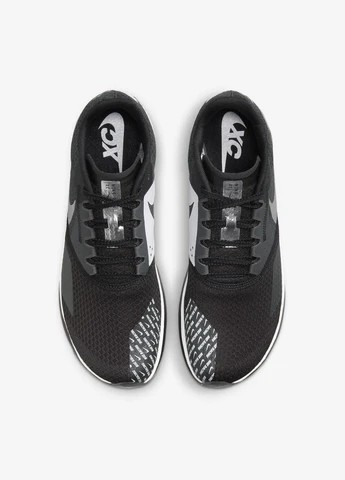 Чорно-білі кросівки dx7999-001 демісезон Nike Rival XC 6 Cross-Country Spikes