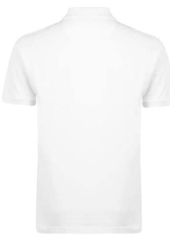 Белая футболка-поло для мужчин Pierre Cardin в полоску