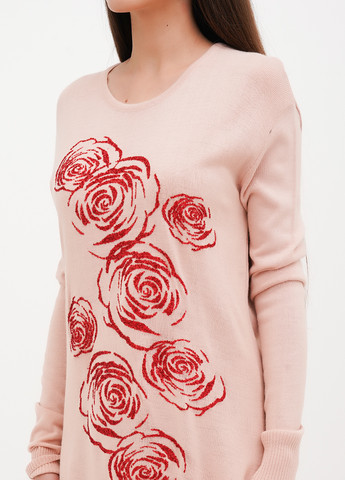 Пудрова кежуал сукня сукня светр Imperial троянди