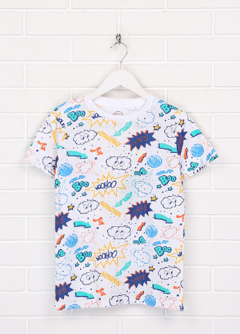 Белая летняя футболка Cool Club by SMYK