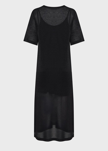 Черное кэжуал платье платье-футболка Drykorn однотонное
