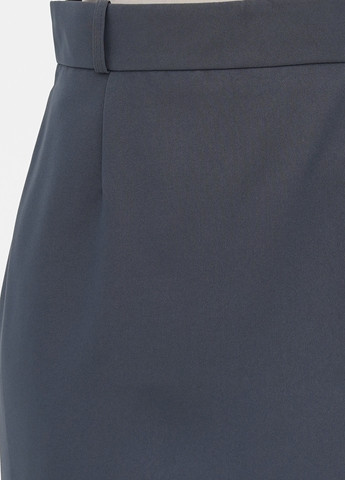 Темно-серая кэжуал однотонная юбка Rebecca Tatti карандаш