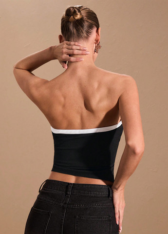 Чёрная блуза SHEIN