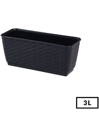 Балконный ящик Ratolla 30см антрацит (74964-433) Prosperplast (221634805)