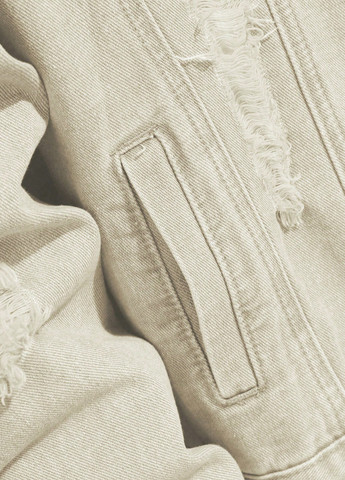 Світло-бежева демісезонна куртка SHEIN