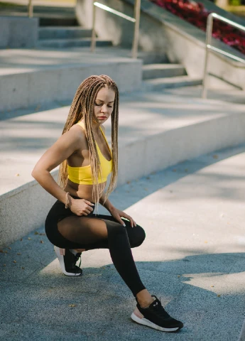 Чорні спортивні лосини з сіткою NV Minskin NOVA VEGA (220809580)