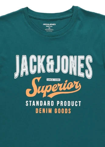 Зелена футболка Jack & Jones