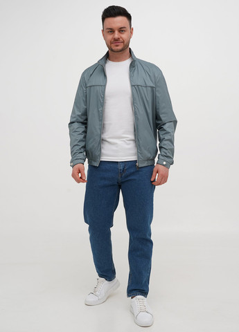 Сіро-голубий демісезонна вітровка Trend Collection