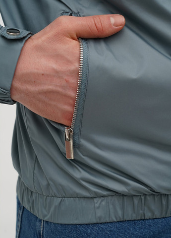 Сіро-голубий демісезонна вітровка Trend Collection