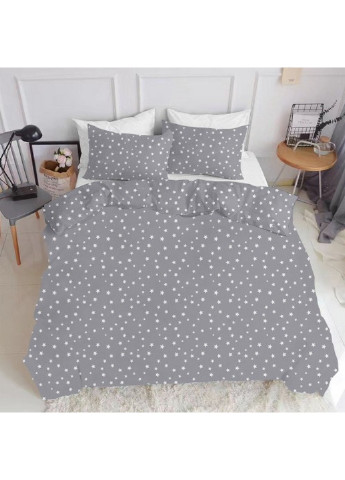 Підковдра двоспальна STARS WHITE GREY (180х220 см) Cosas (250544432)