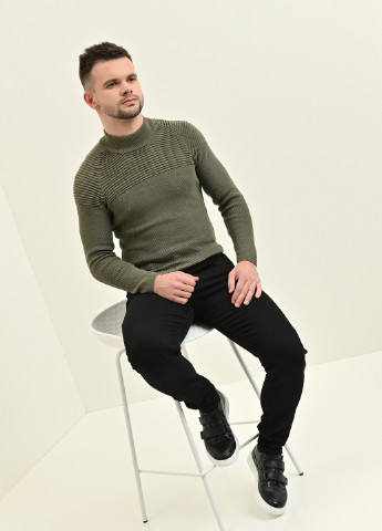 Оливковый (хаки) демисезонный джемпер джемпер Lagos