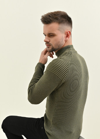 Оливковый (хаки) демисезонный джемпер джемпер Lagos