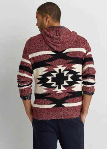Красный демисезонный свитер American Eagle