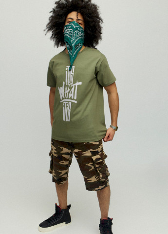 Хакі (оливкова) футболка чоловіча YAPPI