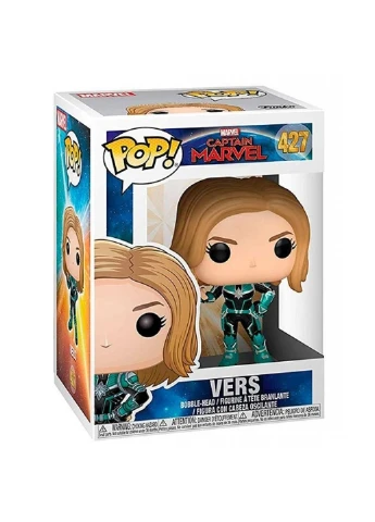Фігурка Капітан Марвел у зеленому костюмі серії "Капітан Марвел" Funko Pop (252250523)