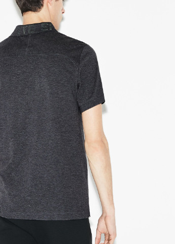 Темно-серая футболка-поло для мужчин Lacoste меланжевая