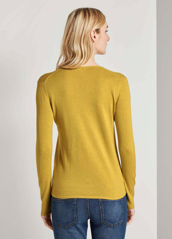 Жовтий демісезонний пуловер пуловер Tom Tailor