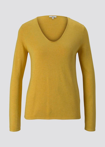 Жовтий демісезонний пуловер пуловер Tom Tailor