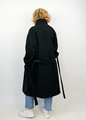 Чорне демісезонне Пальто Boohoo