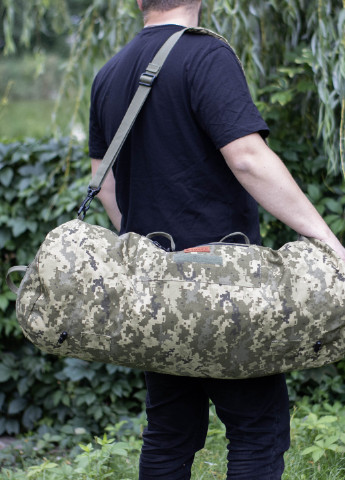 Большой армейский рюкзак-баул, вещмешок тактический военный, транпортный баул, сумка для передислокации Стохід (254539306)
