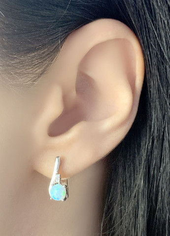Сережки Silver Flame (152533273)