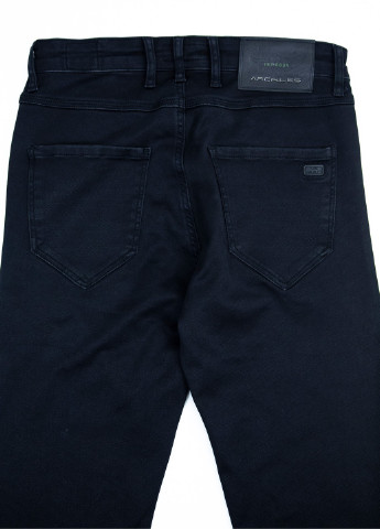 Черные демисезонные мужские джинсы черные 32-40 Слегка-зауженная ARCHILES