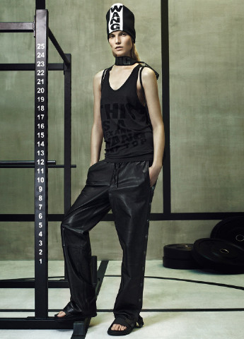 Черные кэжуал демисезонные брюки Alexander Wang