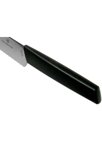 Кухонный нож SwissModern Bread and Pastry Knife 22 см Black (6.9073.22WB) Victorinox (254071219)
