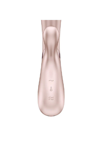 Смарт вібратор-кролик із підігрівом Hot Lover Nude Satisfyer (254551083)